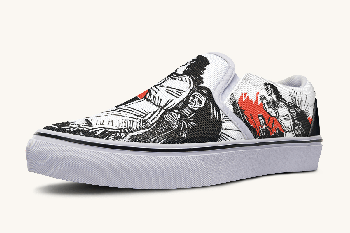 What They Remember Slip On Shoes - Jaded Lament