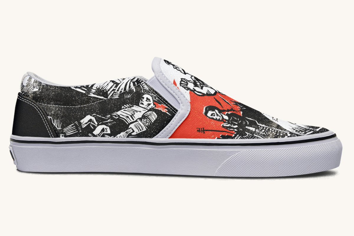 What They Remember Slip On Shoes - Jaded Lament