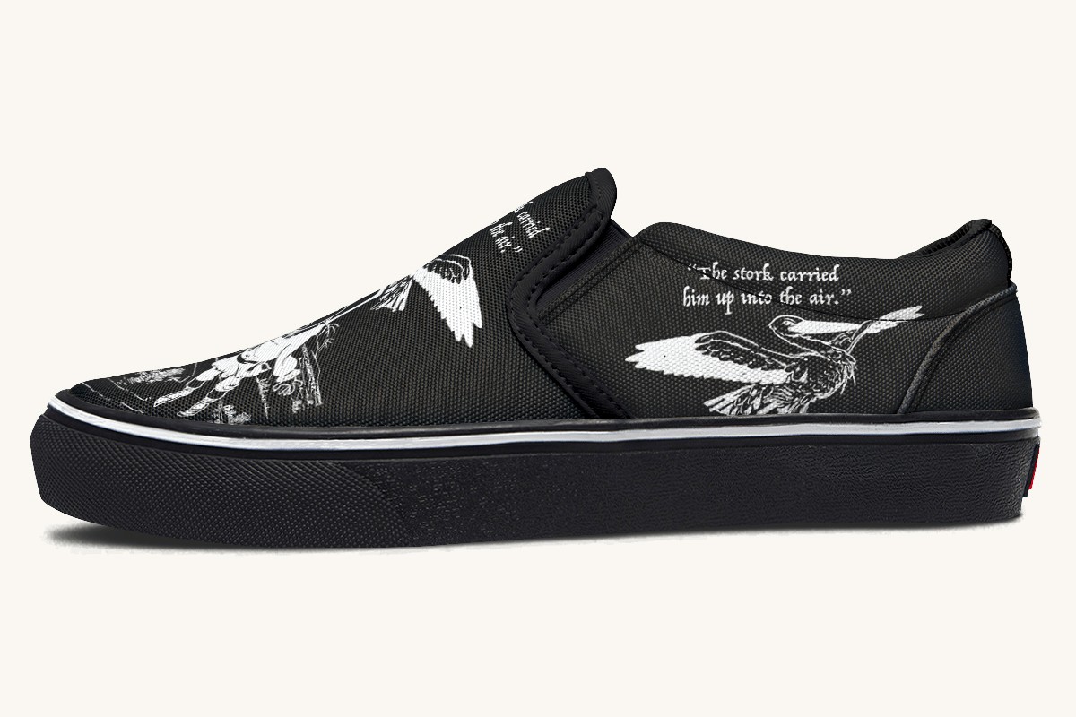Stork and the Scarecrow Slip On Shoes - Jaded Lament
