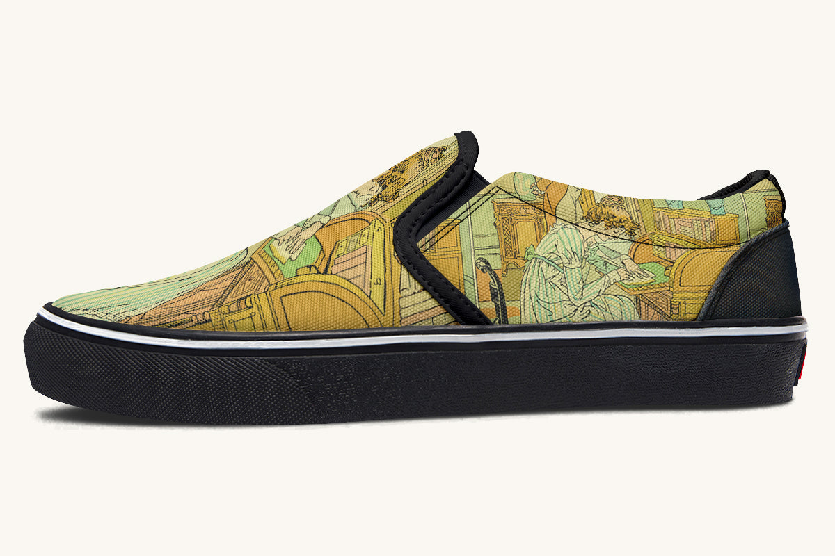 You Pierce My Soul Slip On Shoes