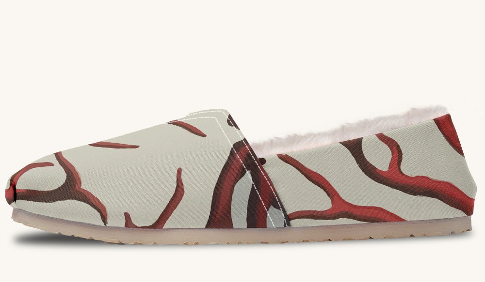 A Bloodroot Coral Sea Winter Casual Shoes - Jaded Lament