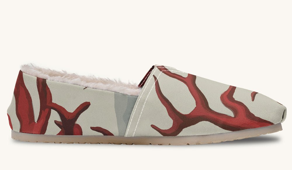 A Bloodroot Coral Sea Winter Casual Shoes - Jaded Lament