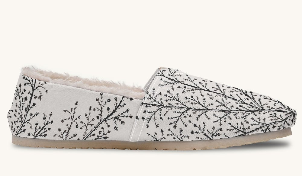A Delicate Breath Bw Winter Casual Shoes - Jaded Lament