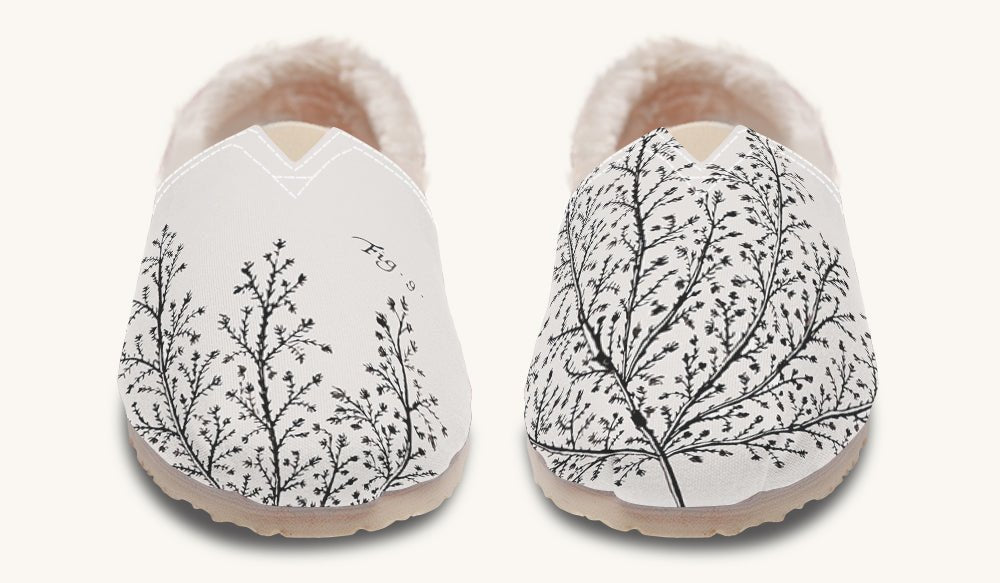 A Delicate Breath Bw Winter Casual Shoes - Jaded Lament