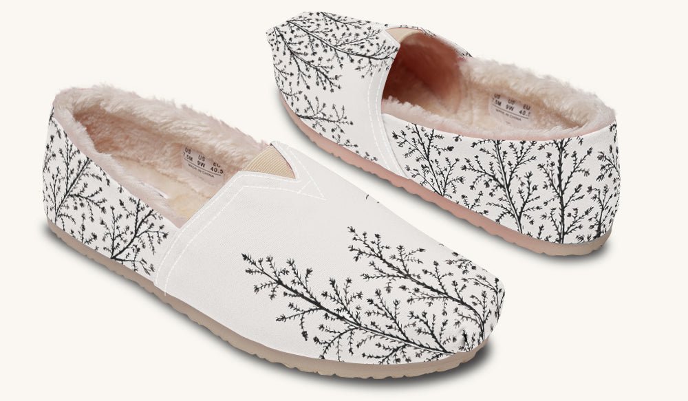 A Delicate Breath Bw Winter Casual Shoes - Jaded Lament