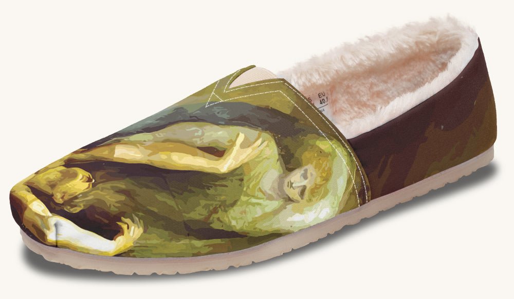 Achilles Weeps For Patroclus Winter Casual Shoes - Jaded Lament