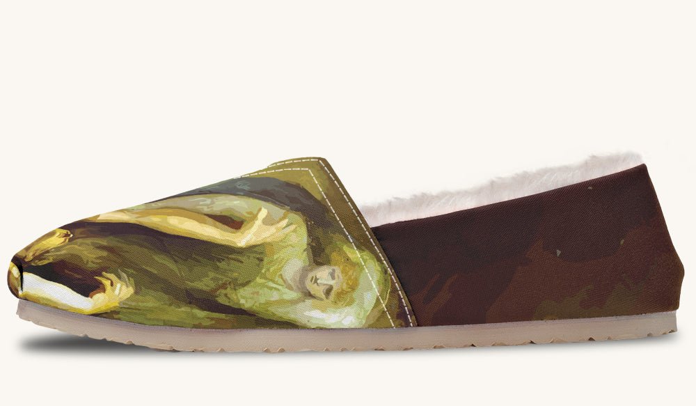 Achilles Weeps For Patroclus Winter Casual Shoes - Jaded Lament