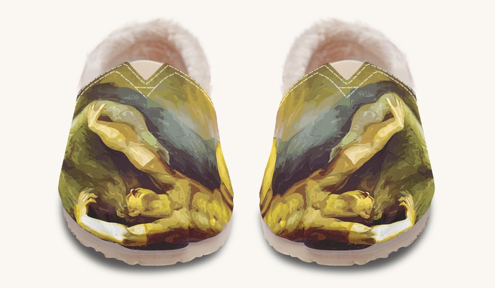 Achilles Weeps For Patroclus Winter Casual Shoes - Jaded Lament