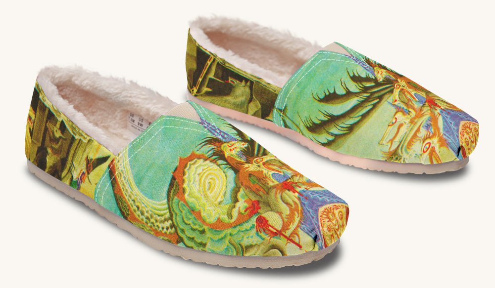 Before The Dragon Broke The Sky Winter Casual Shoes - Jaded Lament