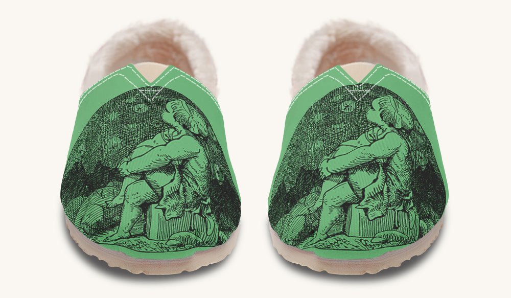 Beneath The Green Silence Winter Casual Shoes - Jaded Lament