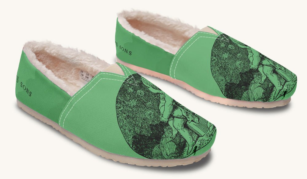 Beneath The Green Silence Winter Casual Shoes - Jaded Lament
