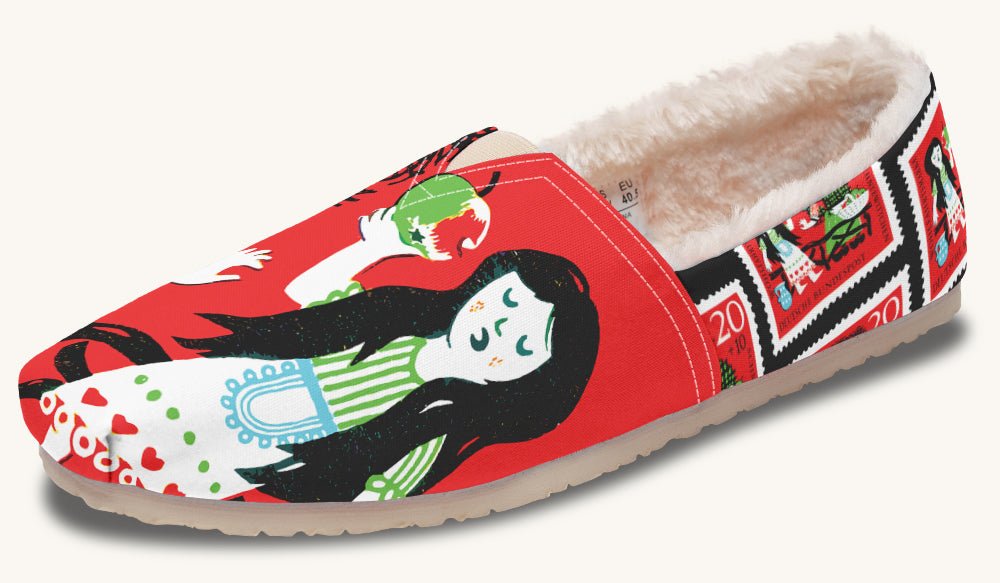 Beneath The Red Canopy Winter Casual Shoes - Jaded Lament