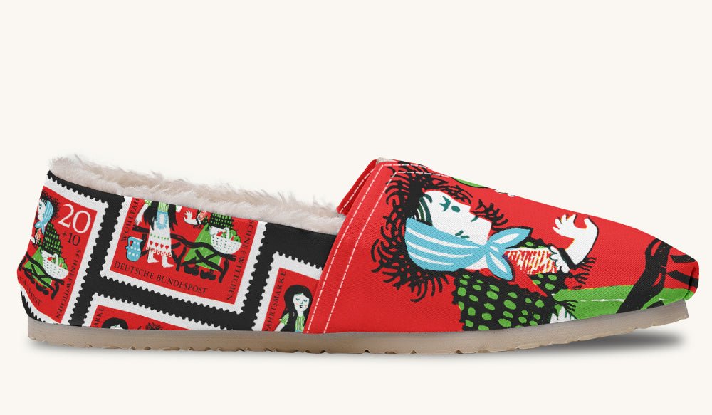 Beneath The Red Canopy Winter Casual Shoes - Jaded Lament