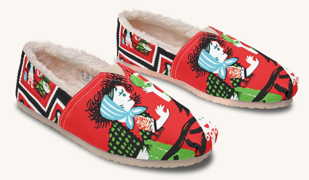 Beneath The Red Canopy Winter Casual Shoes - Jaded Lament