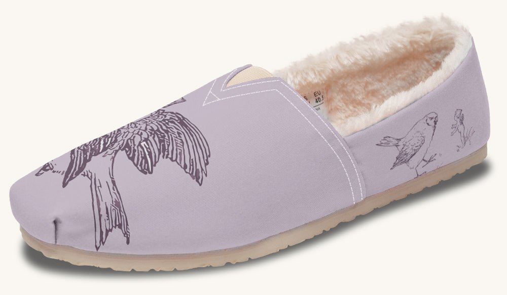 Feather And Cloud Winter Casual Shoes - Jaded Lament