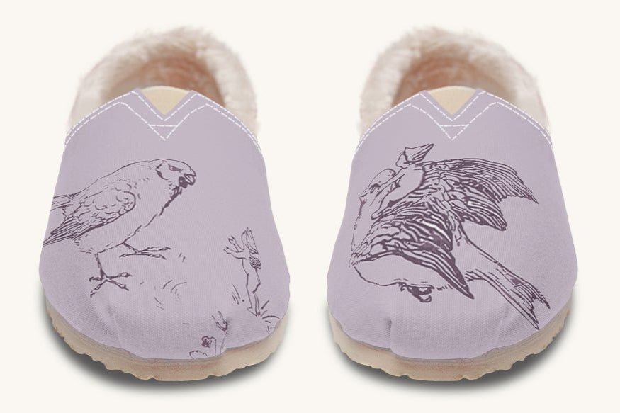 Feather And Cloud Winter Casual Shoes - Jaded Lament