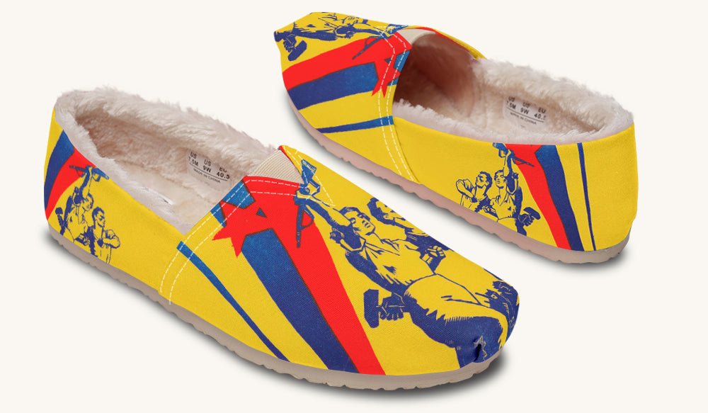 From The Ground We Rise Winter Casual Shoes - Jaded Lament