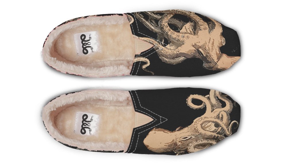 Kraken Unleashed Black Winter Casual Shoes - Jaded Lament