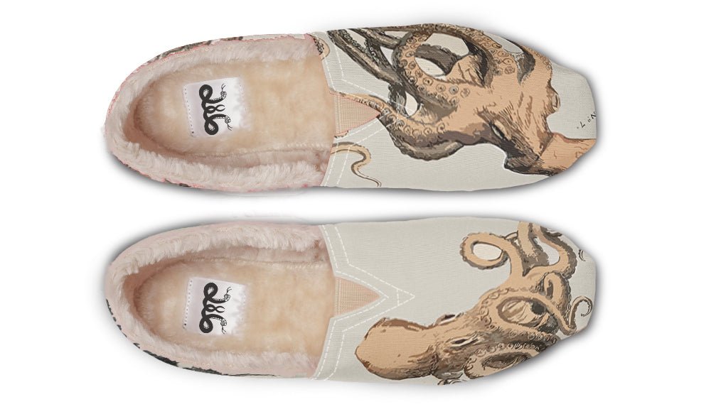 Kraken Unleashed Light Brown Winter Casual Shoes - Jaded Lament