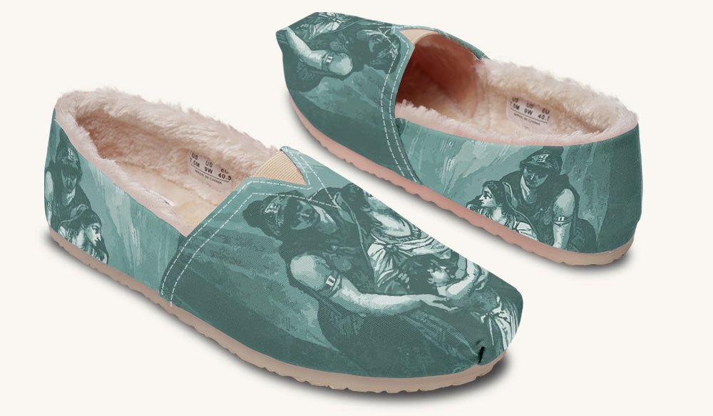 Last Plea Of Iphigenia Winter Casual Shoes - Jaded Lament