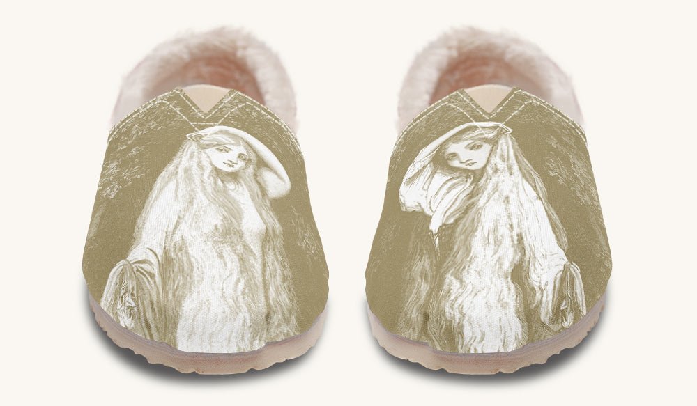 She Watched The Bones Sink Yellow Winter Casual Shoes - Jaded Lament