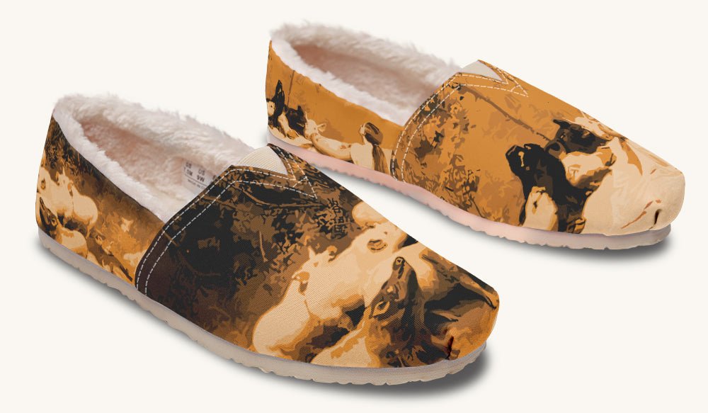 Swine Eyed And Listening To Circe Winter Casual Shoes - Jaded Lament
