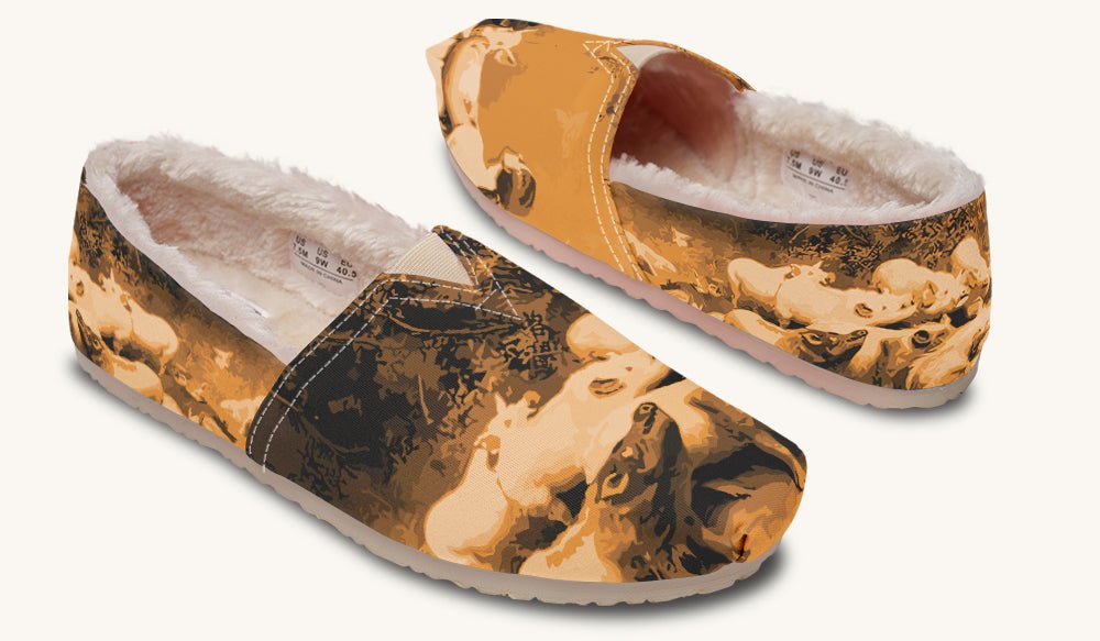 Swine Eyed And Listening To Circe Winter Casual Shoes - Jaded Lament