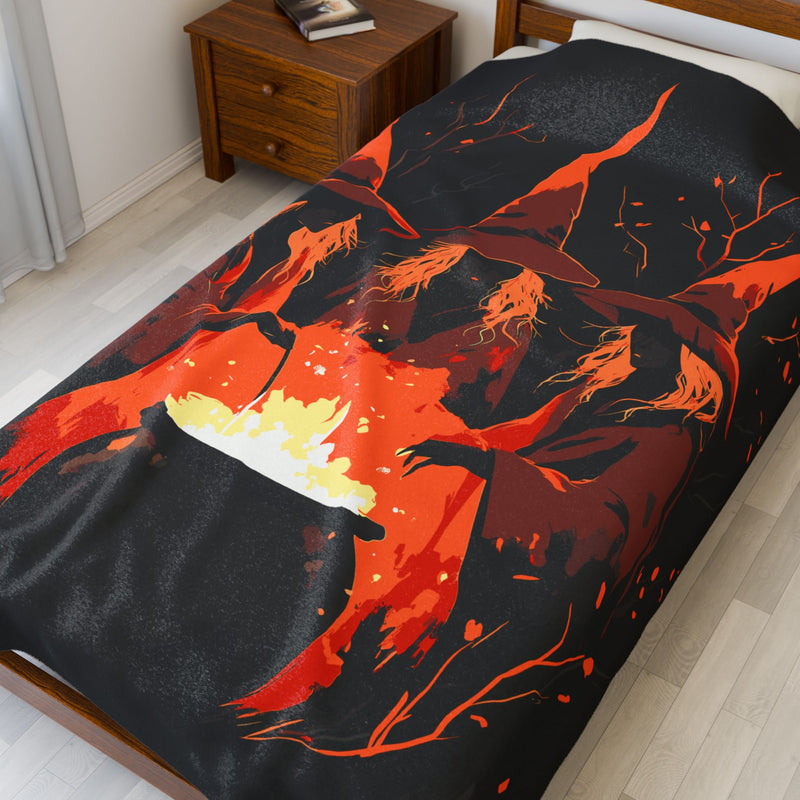 Double Double Toil & Trouble Blanket - Jaded Lament