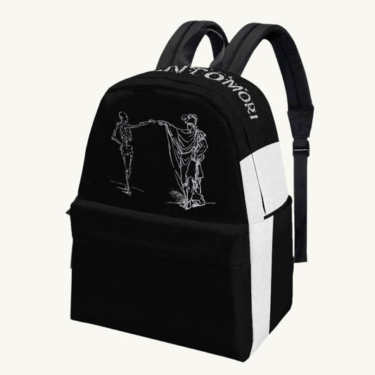 Memento Mori Black Backpack - Jaded Lament