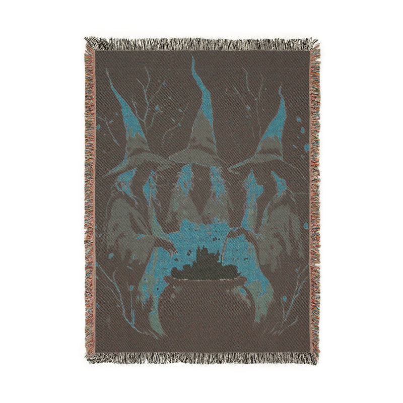 Double Double Toil & Trouble Woven Blanket - Jaded Lament