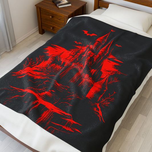 Dracula's Castle Nocturne Blanket - Jaded Lament