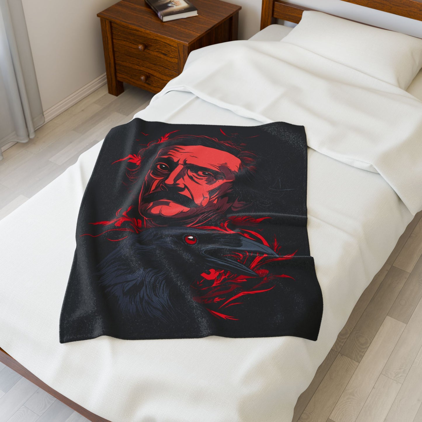 The Raven Nevermore & Evermore Blanket - Jaded Lament