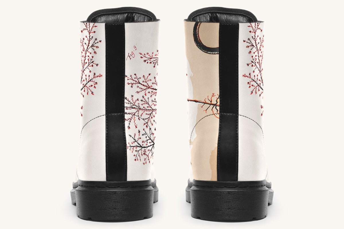 A Delicate Breath Red Boots - Jaded Lament