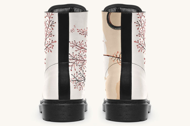 A Delicate Breath Red Boots - Jaded Lament