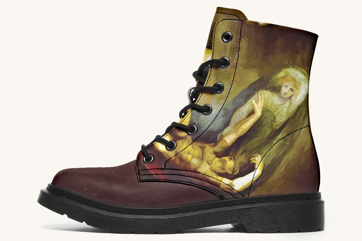 Achilles Weeps for Patroclus Boots - Jaded Lament