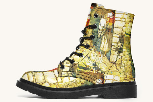 Alas Dear Goose Girl Boots - Jaded Lament