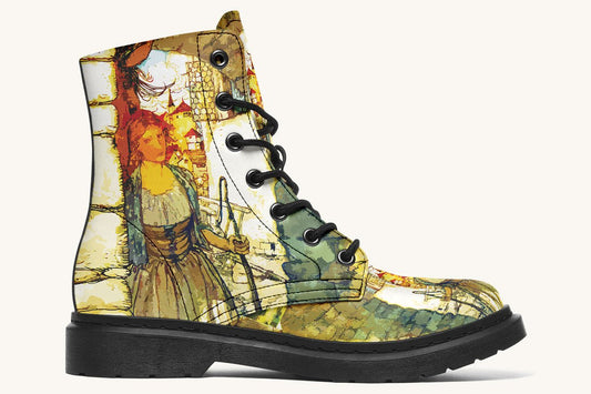 Alas Dear Goose Girl Boots - Jaded Lament