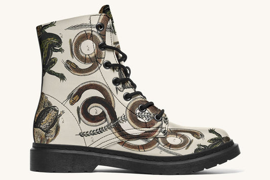 An Arrangement of Frogs and Snakes Boots - Jaded Lament