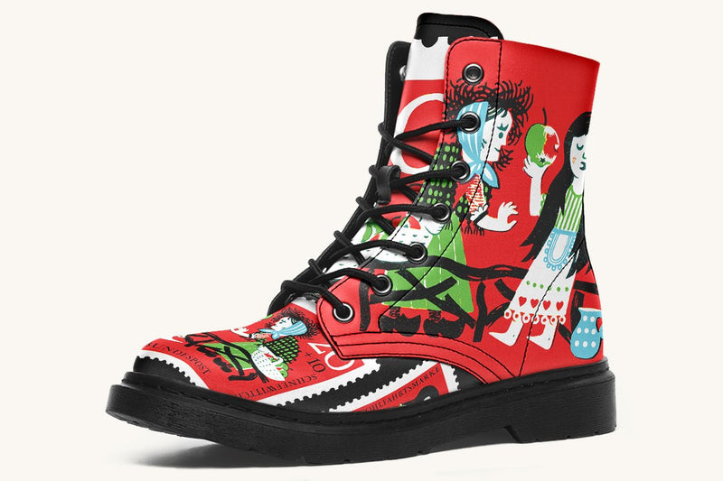 Beneath the Red Canopy Boots - Jaded Lament