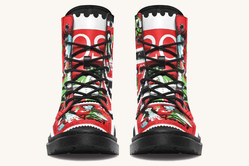 Beneath the Red Canopy Boots - Jaded Lament