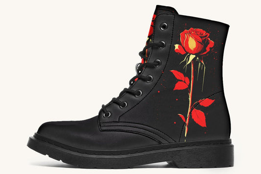Bleeding Rose Boots - Jaded Lament