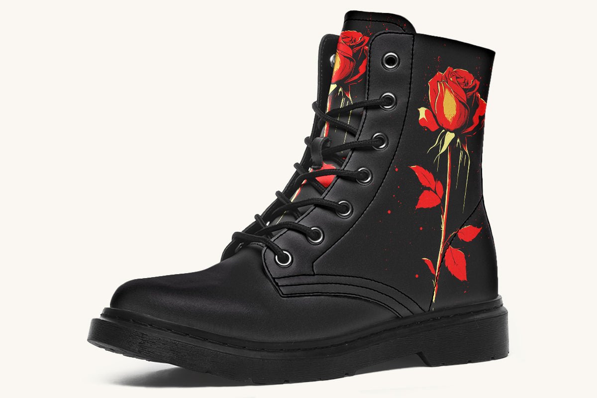 Bleeding Rose Boots - Jaded Lament