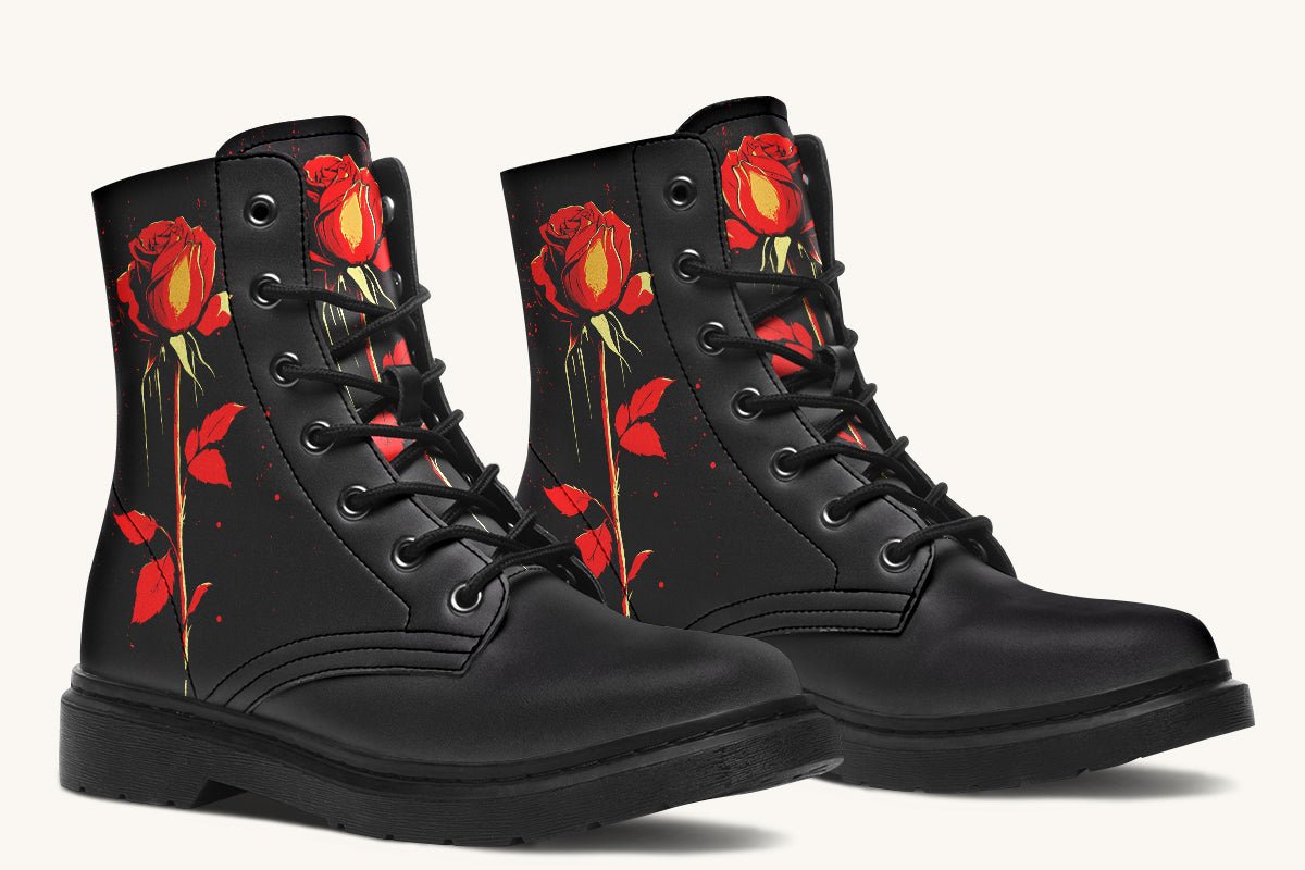 Bleeding Rose Boots - Jaded Lament