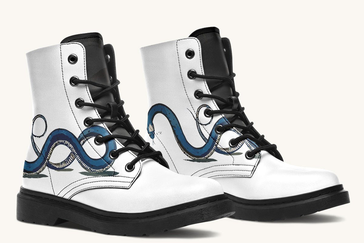 Blue Snake White Boots - Jaded Lament