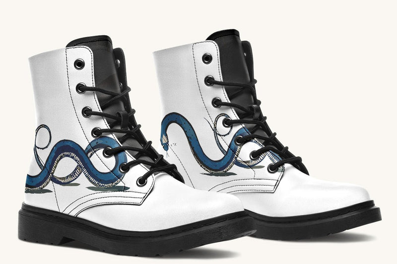 Blue Snake White Boots - Jaded Lament
