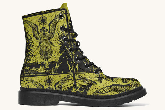 Call Upon the Star Green Black Boots - Jaded Lament