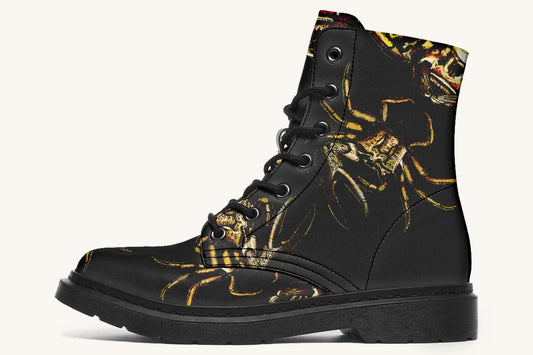 Crawl the Sea of Stars Black Boots - Jaded Lament