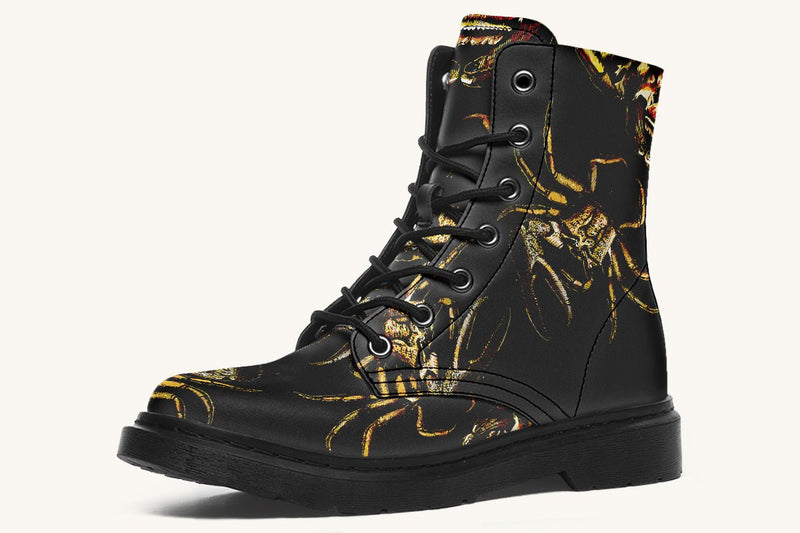 Crawl the Sea of Stars Black Boots - Jaded Lament