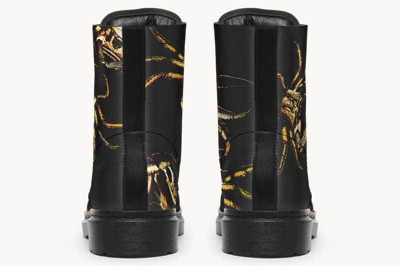 Crawl the Sea of Stars Black Boots - Jaded Lament