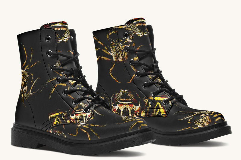 Crawl the Sea of Stars Black Boots - Jaded Lament